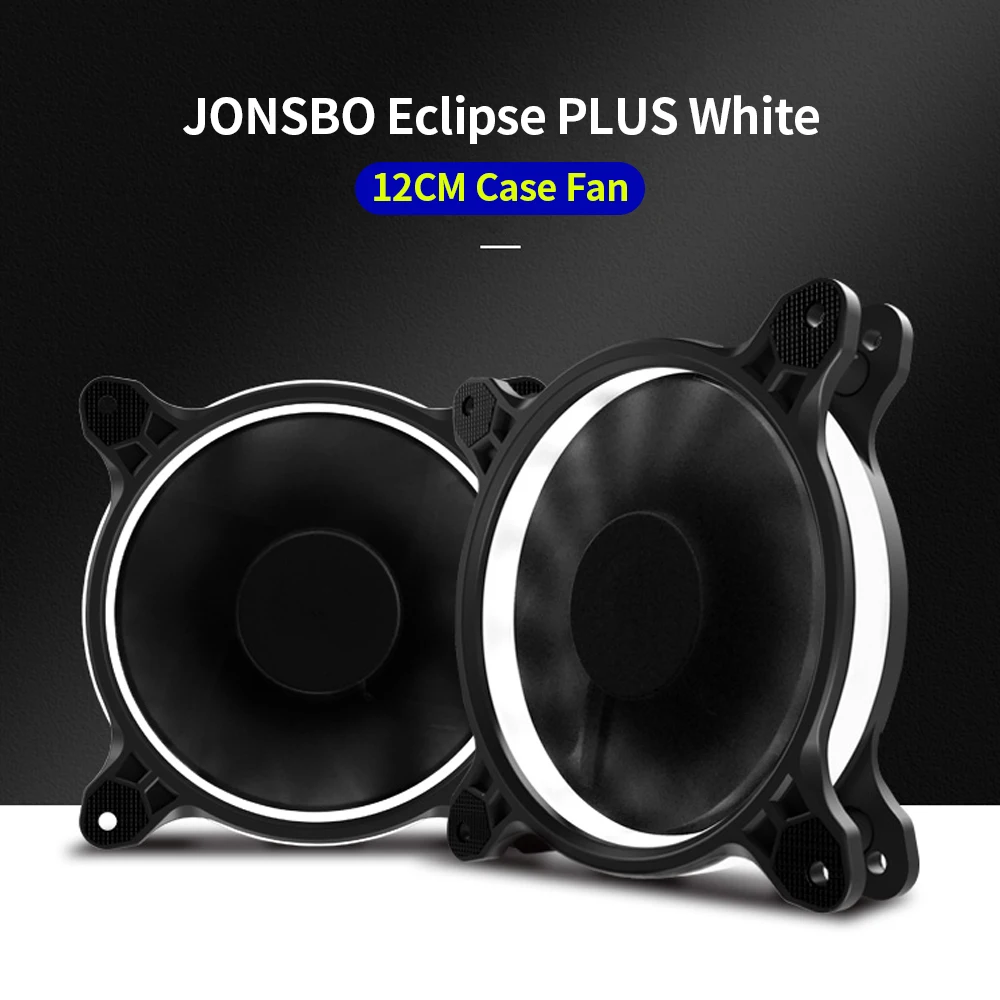 Вентилятор JONSBO Eclipse PLUS 12 см с гидравлическим подшипником 25 лампочек | Компьютеры и
