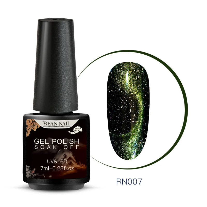 S05593 RBAN лак для ногтей 6 мл 9D глаз хамелеона кота гель для ногтей Galaxy Магнитный замачиваемый УФ светодиодный гель лак для ногтей Полупостоянный маникюрный гель лак - Цвет: S05593