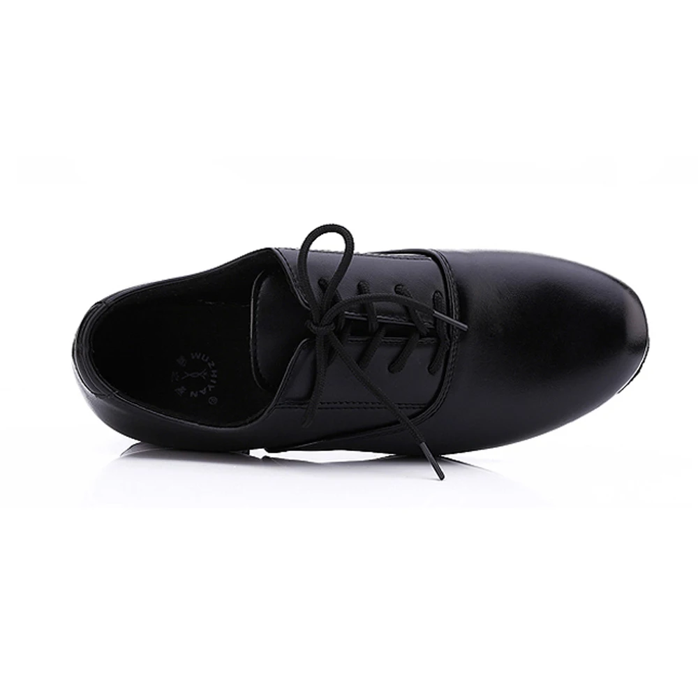 Мужские современные туфли для латиноамериканских танцев на низком каблуке