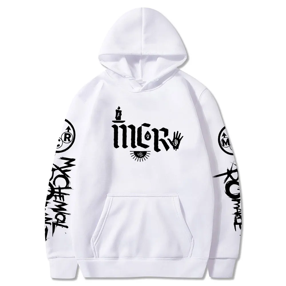 Толстовка с капюшоном для мужчин и женщин My Chemical Черный парадный худи в стиле