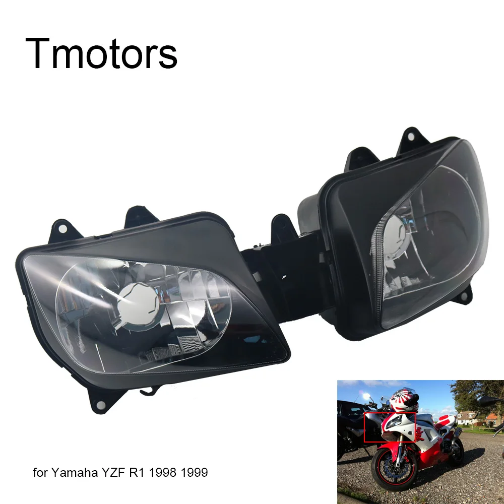 Новинка для Yamaha YZF1000 YZF 1000 R1 1998 1999 98 99 мотоциклетная фара замены фары осветительная