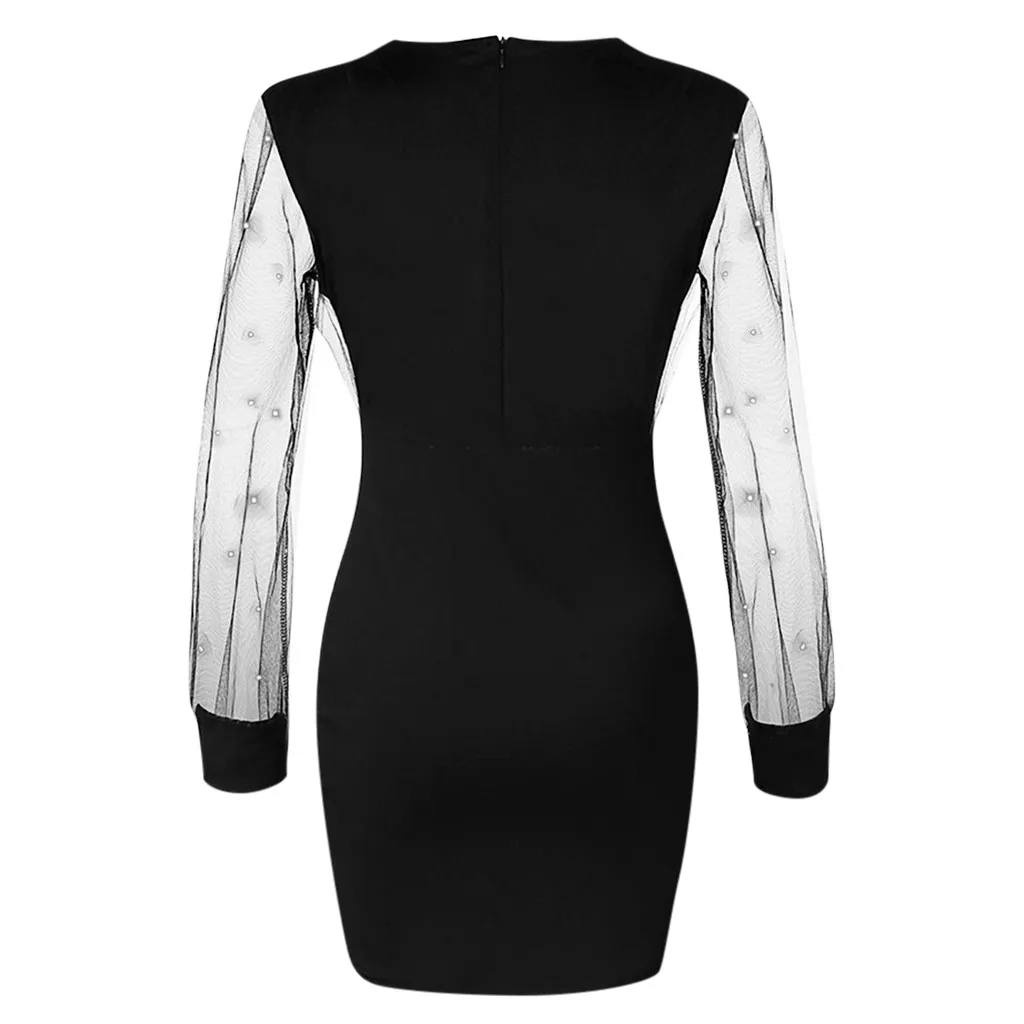 Женские платья блесток Bohemian Новый 2019 Вадима Лето Твердая Ropa Mujer Black Retro Party мини