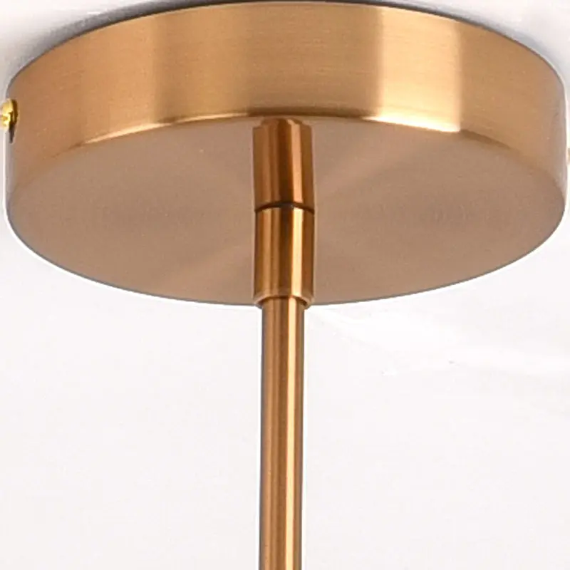 Скандинавская светодиодная люстра с блеском стеклянная дизайнерская лампа