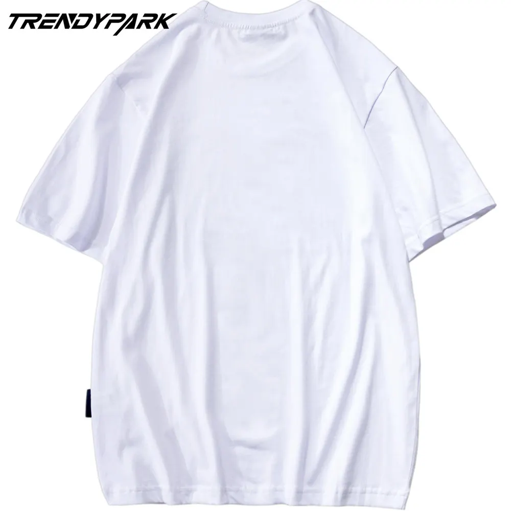 

Men's T-shirt 2021 New Summer Short Sleeve Printed Tee Hip Hop Oversized Cotton Casual Harajuku Streetwear Top Tshirts Clothing