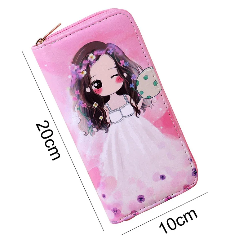 Кошельки сумочки Модный женский длинный кошелек на молнии женские кошельки