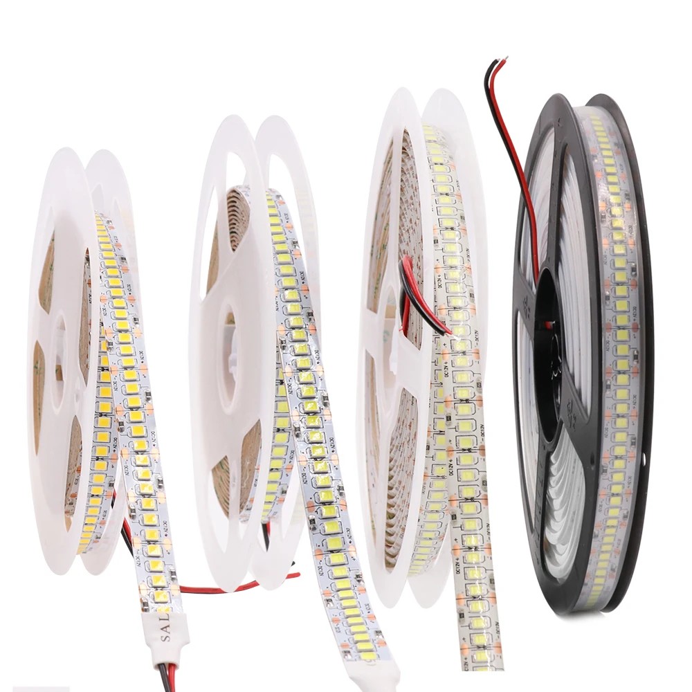 5 м Светодиодная лента освещения 2835 SMD 12 В постоянного тока 60/240 светодиодов/м 300 1200