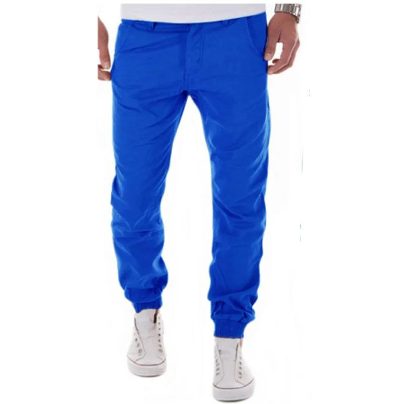 

Autumn and winter new style men pure cotton solid color casual straight pants men casual sports high-quality breathable trousers