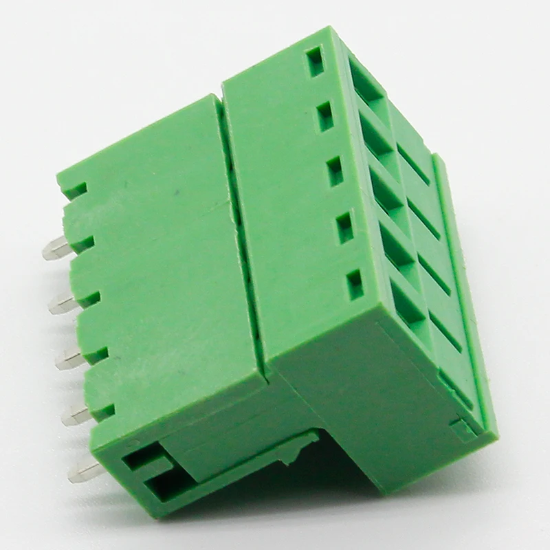 10 комплектов штепсельная вилка ht5.08 5pin Тип 300V 10A 5 08 мм разъем шаг pcb винт клеммный