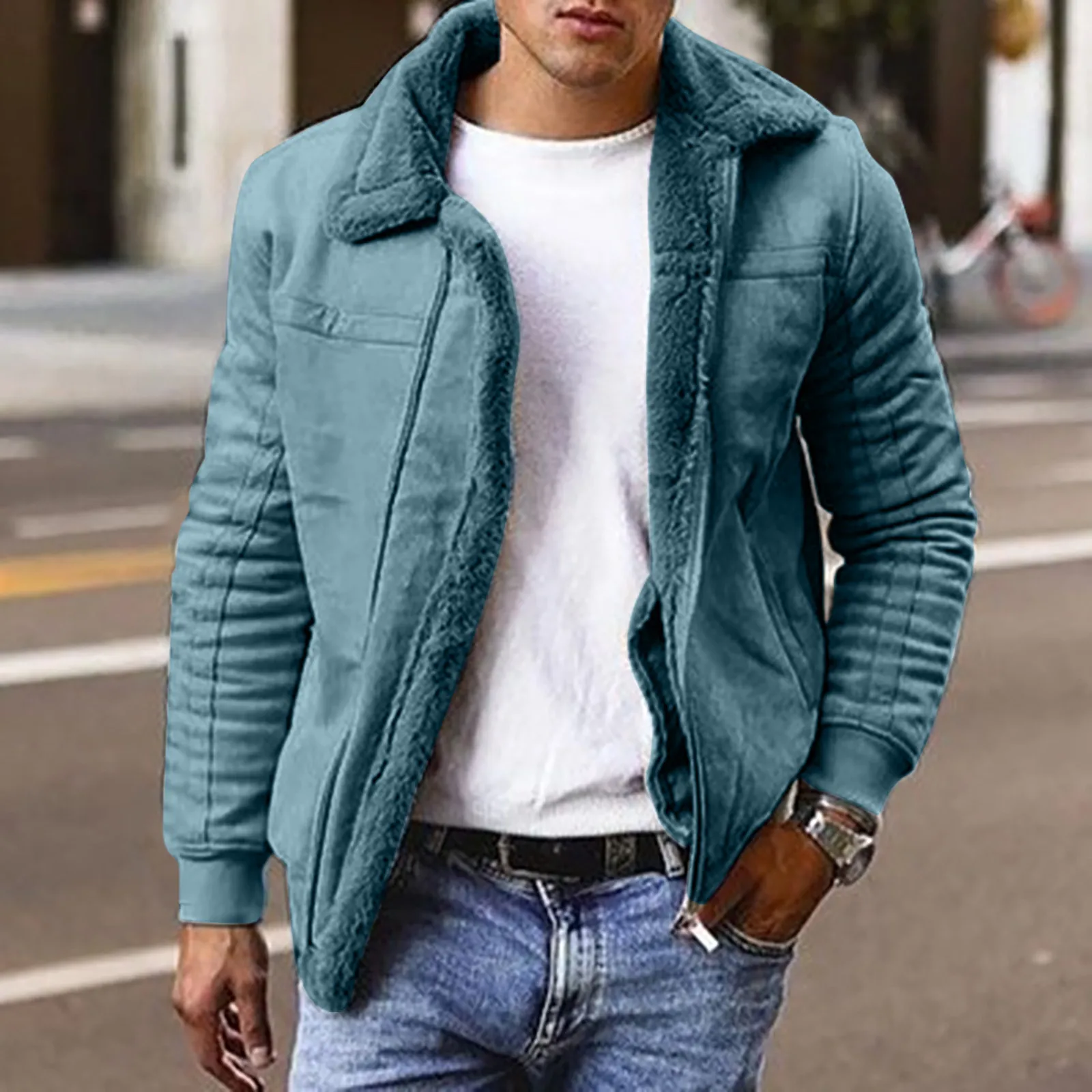 Новинка 2021 мужские куртки осенне-зимнее теплое пальто мужская повседневная