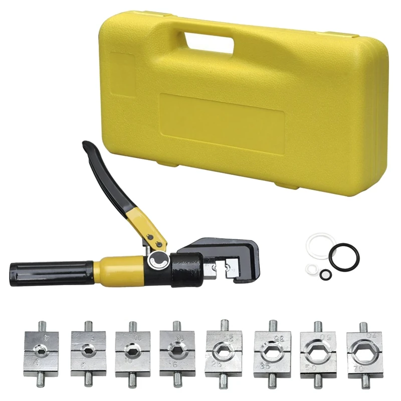 Набор инструментов для гидравлического обжима проводов аккумуляторов 6 т |