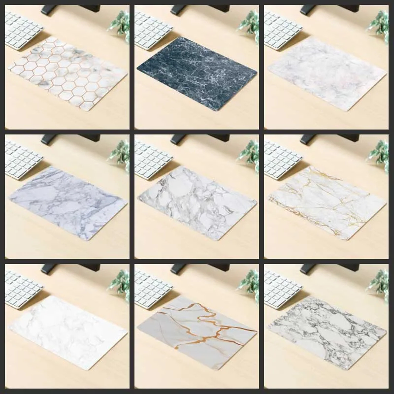 XGZ маленький коврик для мыши 220x180x2 мм мраморный узор Модный Высокое разрешение