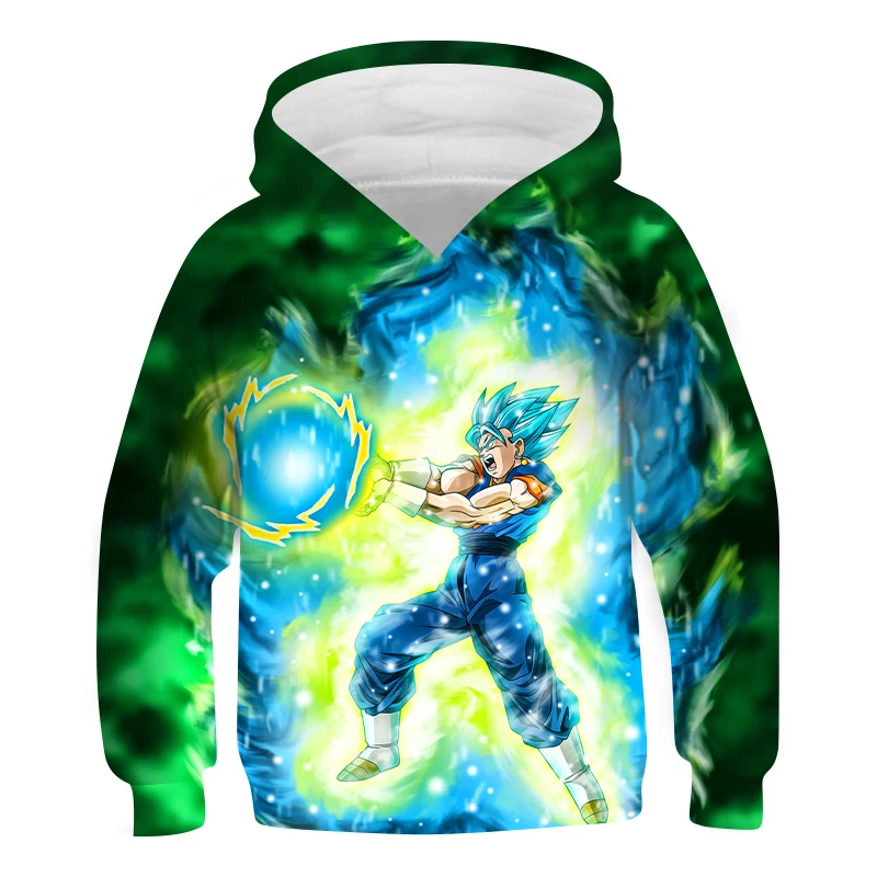 

Goku Cartoon Fun Toddler Children's Sweatshirt Hoodie Free Shipping Worldwide Factory Direct Supply Children's Clothing Tops