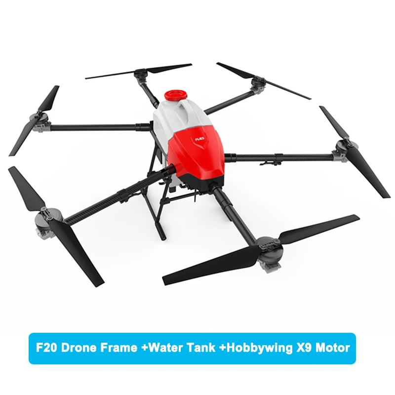 

NEW F20 20L Agricultural Drone 2610MM 6 Axis Hobbywing X9 Motor Combo UAV Spraying Drone