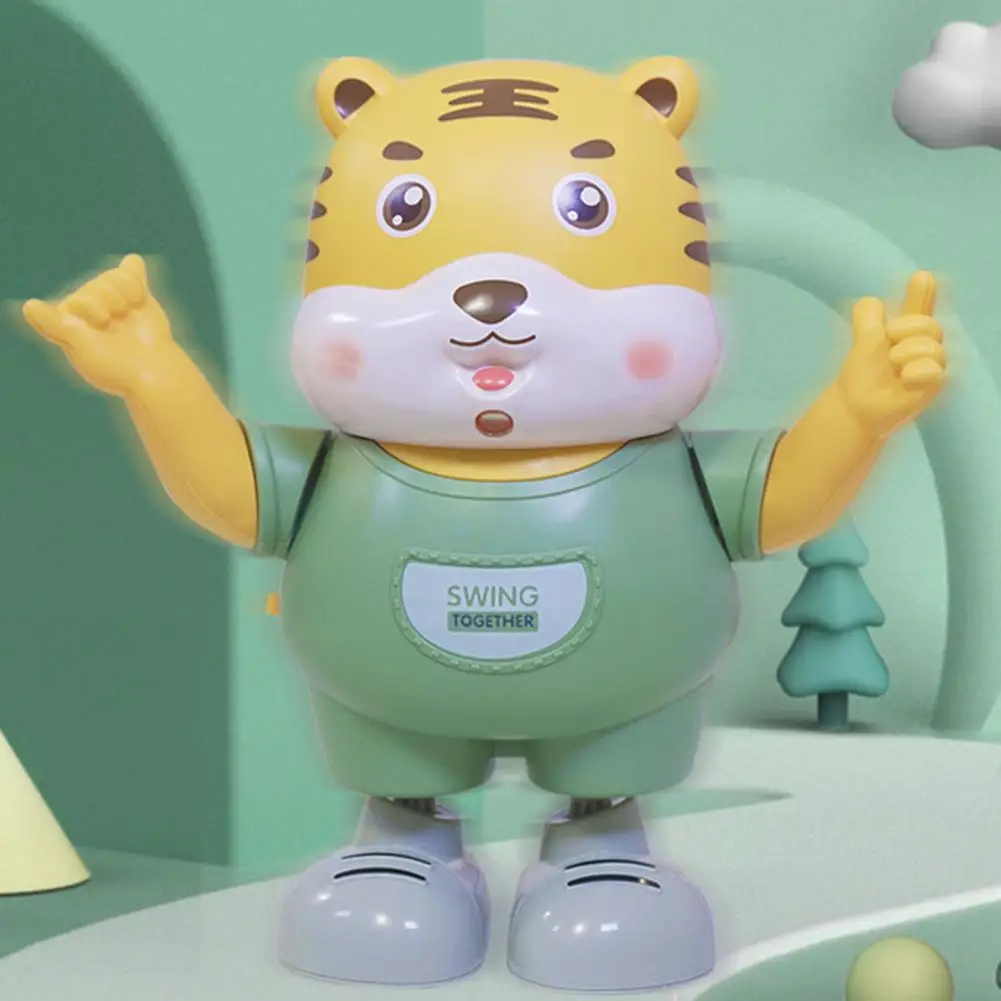 Игрушка танцующий тигр креативная нежная Красивая музыкальная электрическая