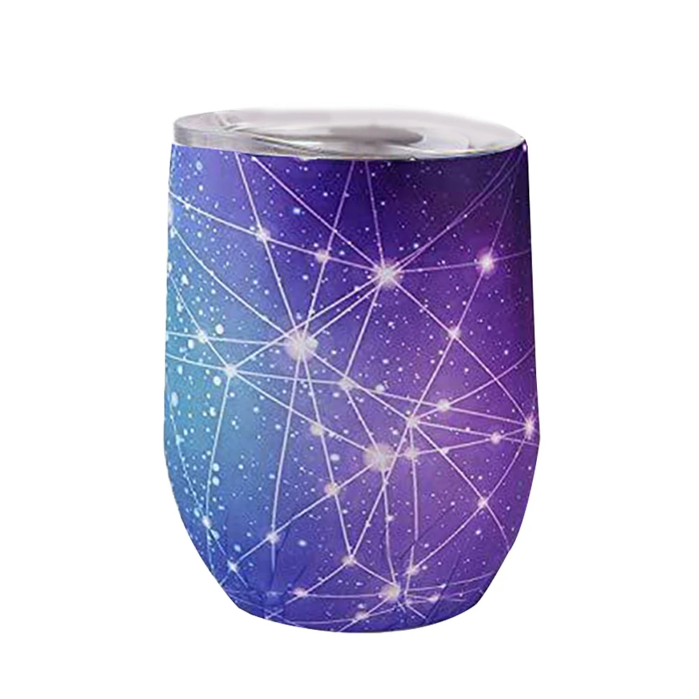 12 унций нержавеющая сталь винный стакан с двойными стенками вакуумная