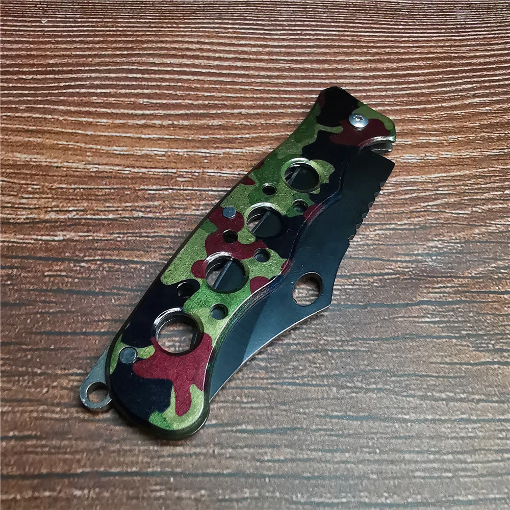 Тактический складной нож карманный быстрооткрывающийся клинок из стали 9CR18MOV