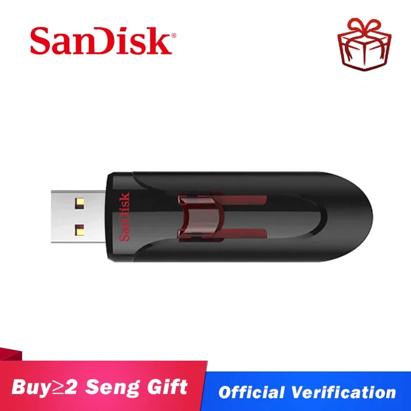 Usb флеш накопитель SanDisk usb 3 0 на 32 ГБ 16 64 128 ГБ|USB флэш-накопители| |