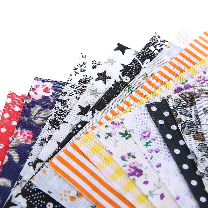 60 шт./компл. 10x10 см хлопчатобумажная ткань набор сделай сам лоскутное шитье