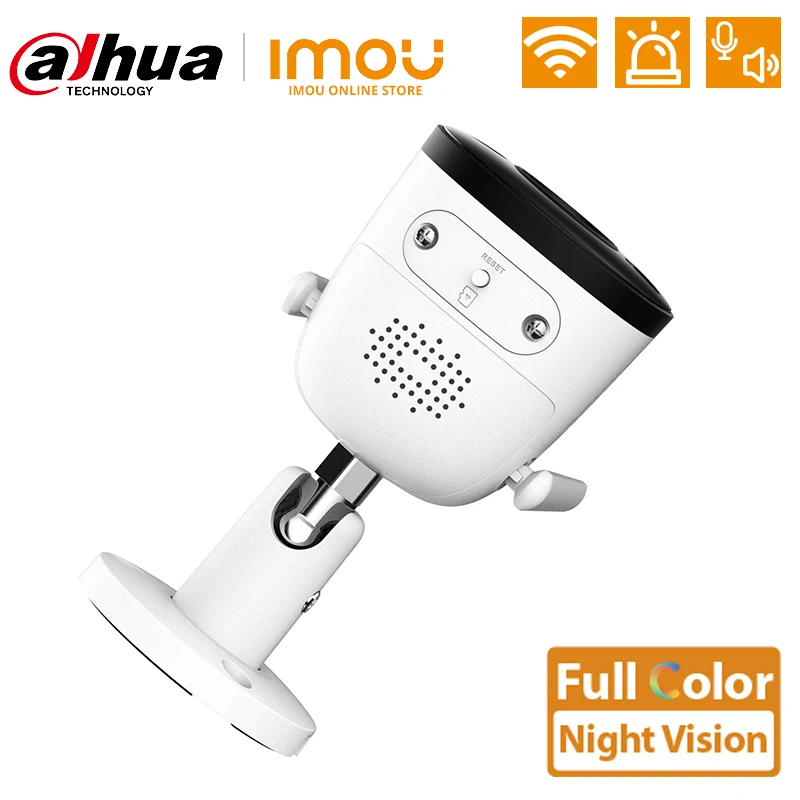 imou outdoor dual antenna full color wifi ip camera two way audio active deterrence ip67 weatherproof built in hotspot bullet 2 free global shipping