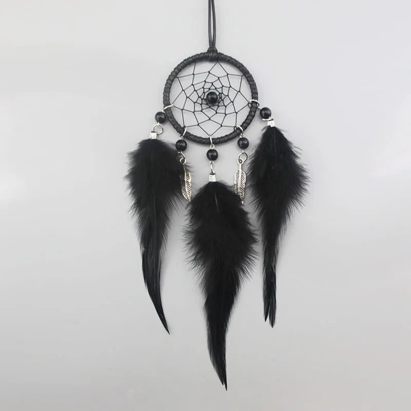 

1pcs Dream catcher Indian feather cute car Pendant home bedroom wall hang girl Decoration pendant creative gift car decor