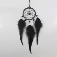 1pcs dream catcher indian feather cute car pendant home bedroom wall hang girl decoration pendant creative gift car decor