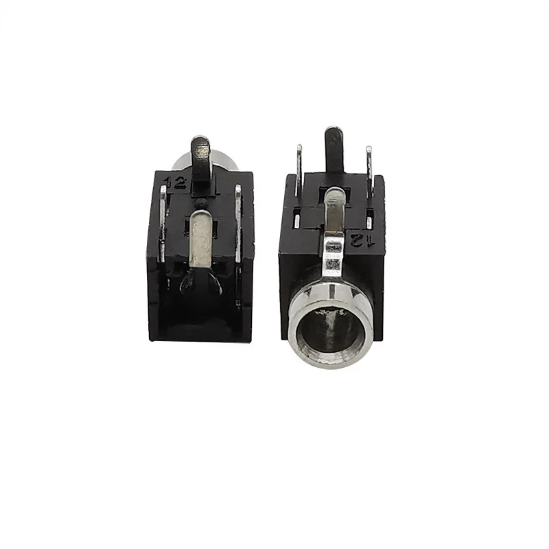 10 шт./лот PJ-210B 4-контактный разъем DIP 2 5 мм гнездовой аудиоразъем для наушников PJ210