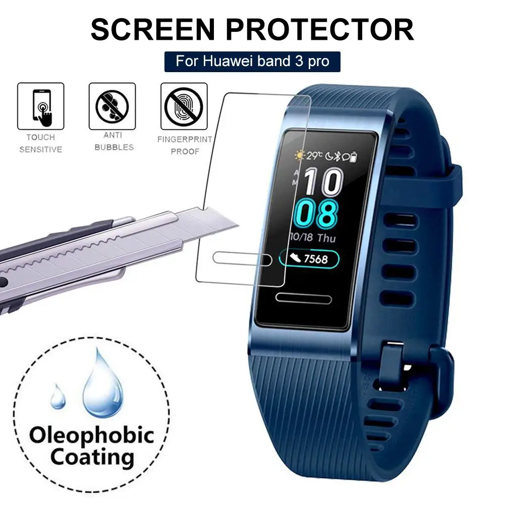 Лидер продаж 3 шт. мягкая прозрачная защитная пленка из ТПУ для Huawei Band Pro