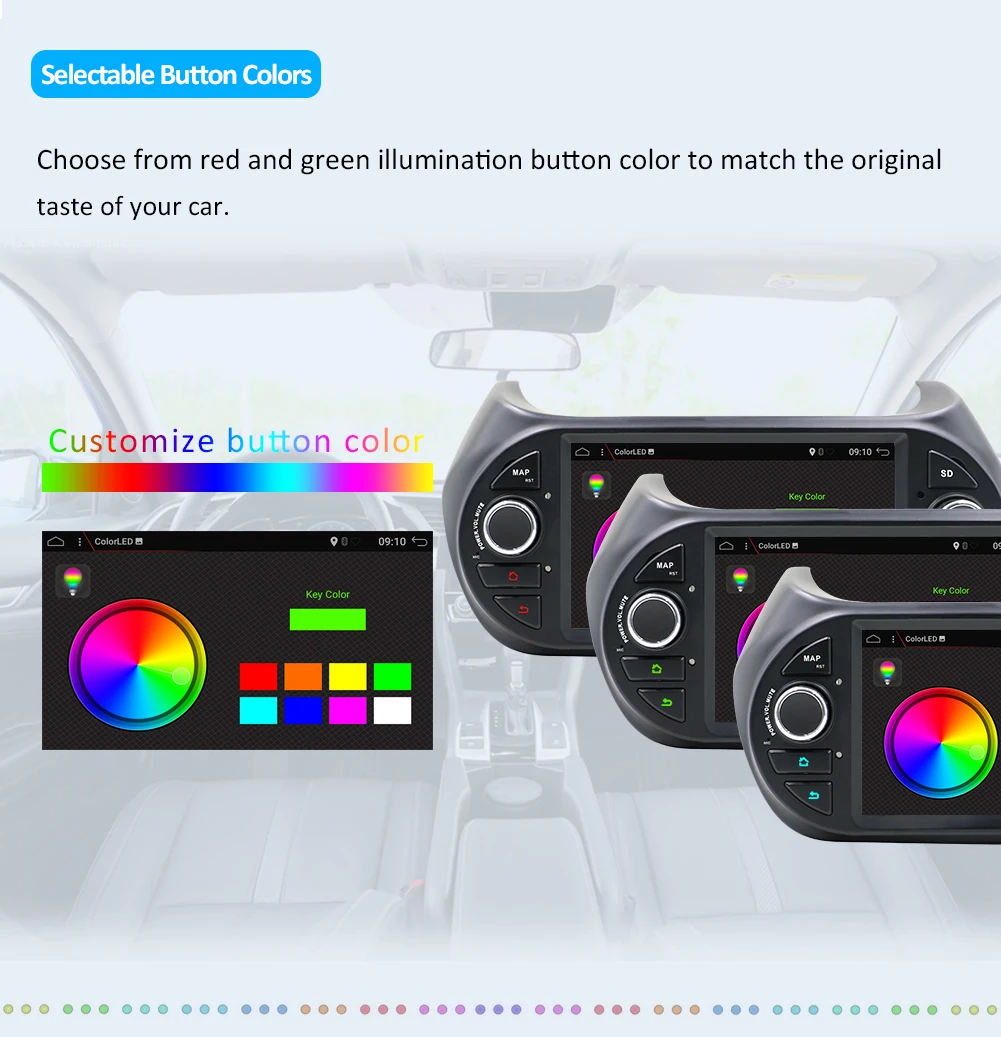 Автомобильный мультимедийный DVD-плеер на Android 10 0 с GPS автомобильная стереосистема