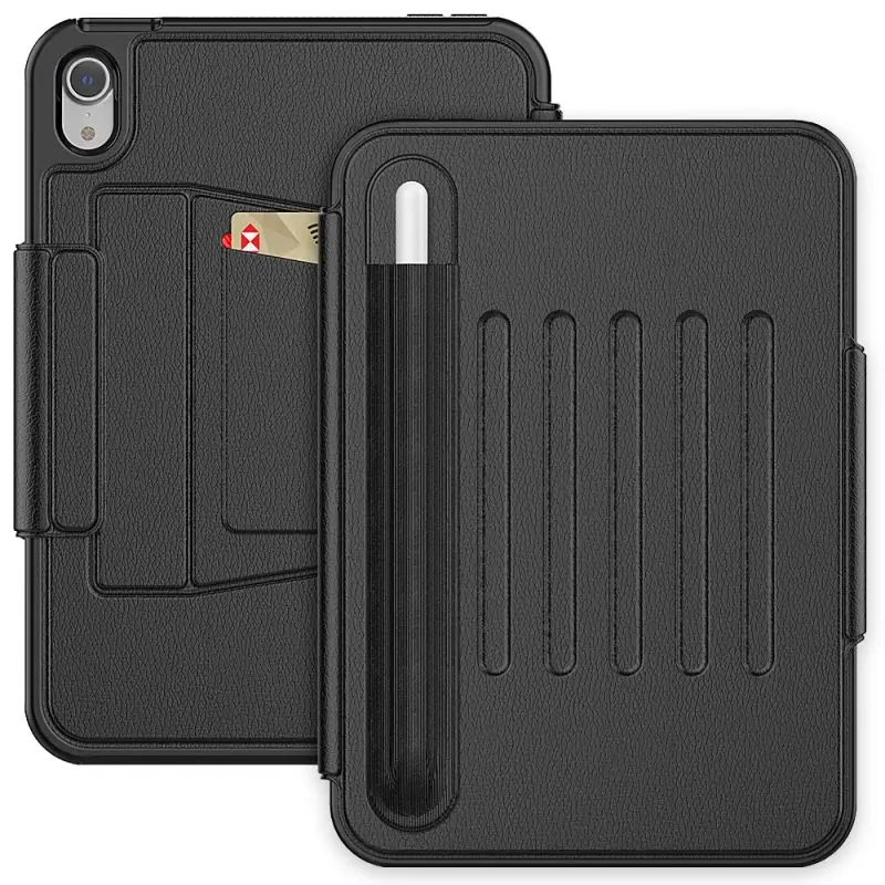 

Auto-sleep magnetic smart cover leather flip case for ipad mini6 universal cover