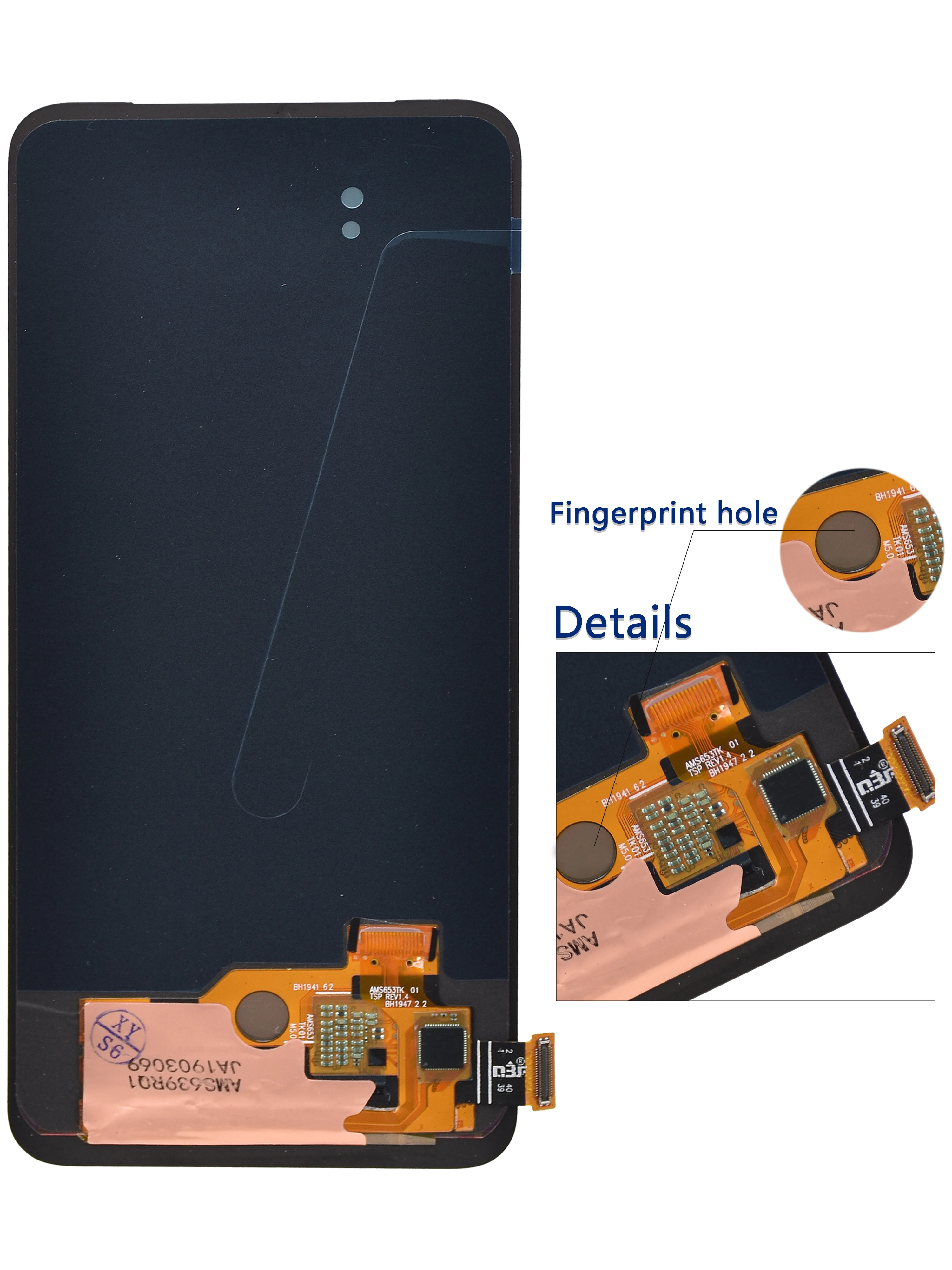 

Super Original Amoled 6.53"Inches For Oppo Reno2 Z Realme X Full LCD Display Screen+Touch Panel Digitizer For Oppo K3 Reno 2Z 2F