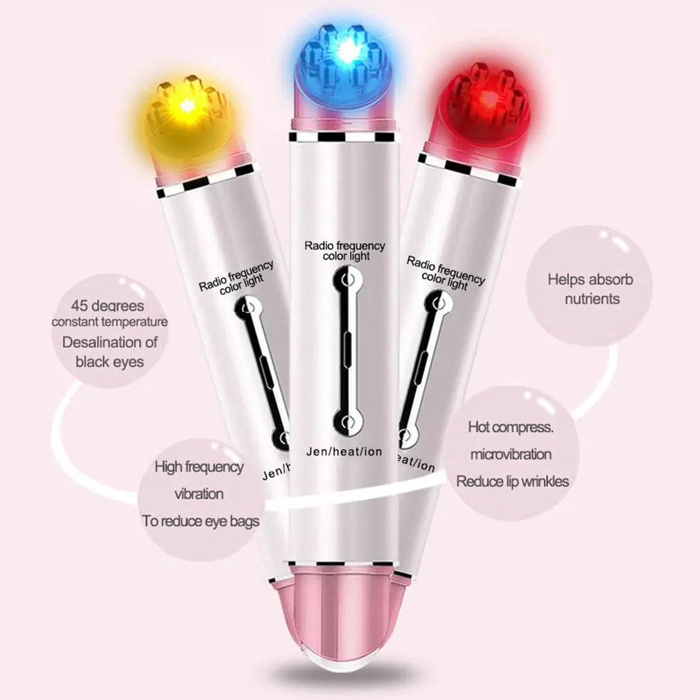 

EMS Eye Massager Anti Wrinkle Eye Massage Anti Aging USB Rechargeable Massager For Face Electric Eyes Beauty Device