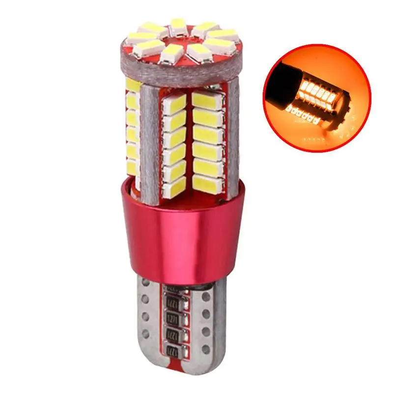 1 шт. светодиод T10 168 192 W5W 57 SMD 3014 Canbus без ошибок лампа для парковки 57SMD лампочка с