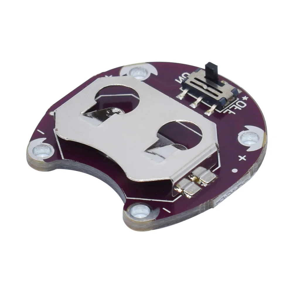 Держатель для аккумулятора LilyPad CR2032 модуль крепления батареи arduino Комплект