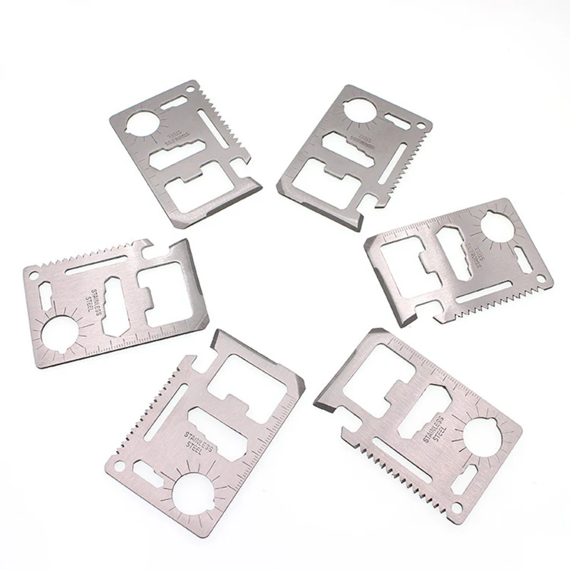 pocket tool multifunction Knife credit edc survive gear card multi multipurpose gadget camp opener wallet kit | Инструменты