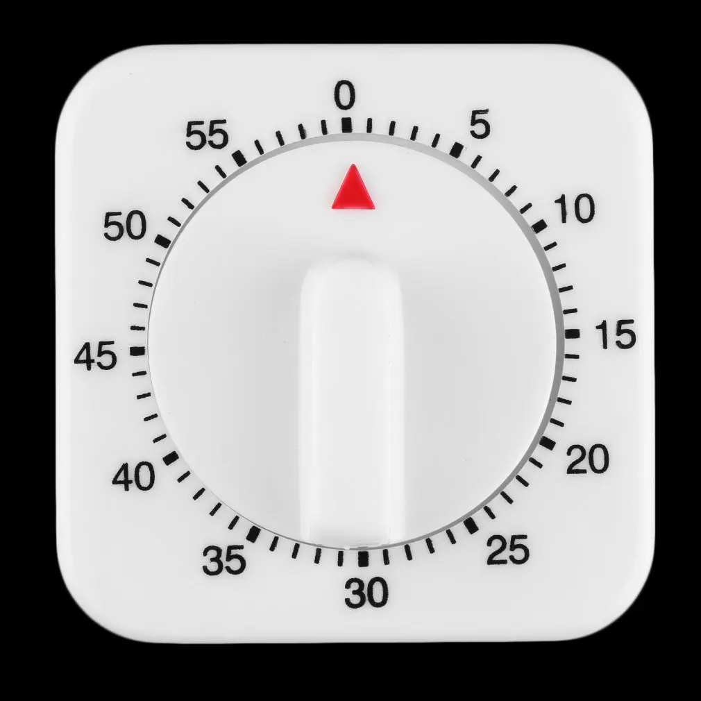 

1pcs Square 60 Minute Mechanical Kitchen Cooking Timer Food Preparation Baking popular new