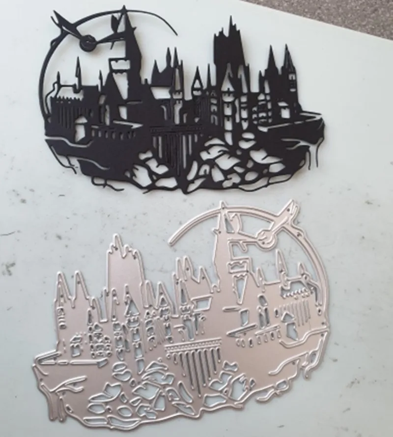 

House Frame Castle Metal Cut Dies Stencils for Scrapbooking Stamp/Photo Album Decorative Embossing DIY Paper Cards