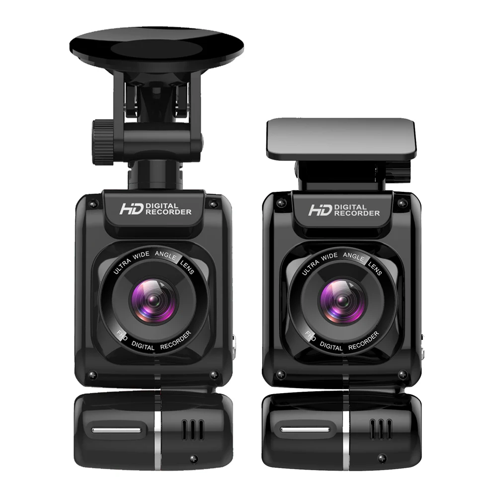 Мини скрытый 4K 2160P двойной объектив Автомобильный видеорегистратор wifi gps регистратор Novatek 96663 чип sony IMX323 сенсор двойная камера видеорегистратор D20