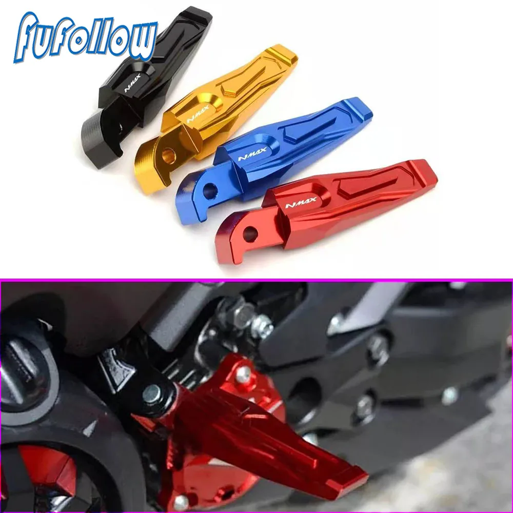 

For Yamaha MT03 MT07 MT09 Tracer TMAX Rear Foot pegs rest pedal Motorcycle Footrest Passenger MT10 NMAX Accessories Moto Parts
