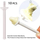 10 шт., набор палочек для удаления волос в носу