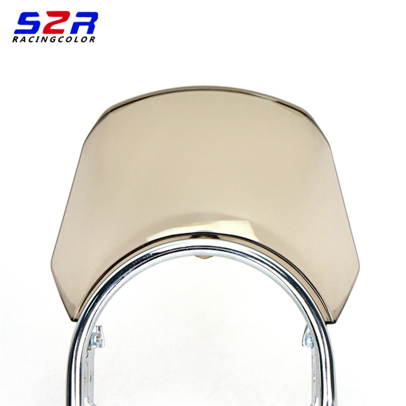 Прозрачная Регулируемая панель спойлера на лобовое стекло для автомобилей YAMAHA