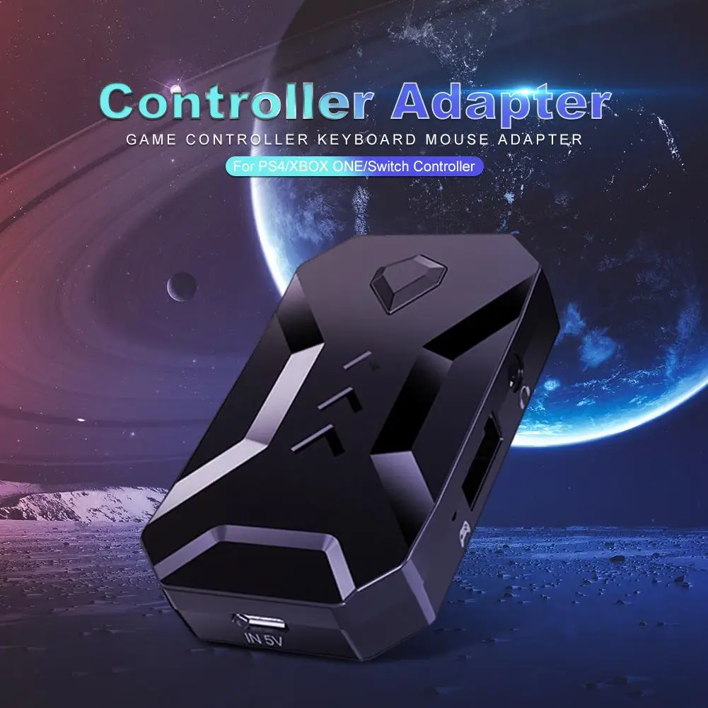 Адаптер для игровой консоли с клавиатурой адаптер разъемом гарнитуры