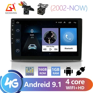 gehang universal auto android 9 car radio with screen audio 2 din gps navigation car multimedia player for volkswagen kia toyota free global shipping