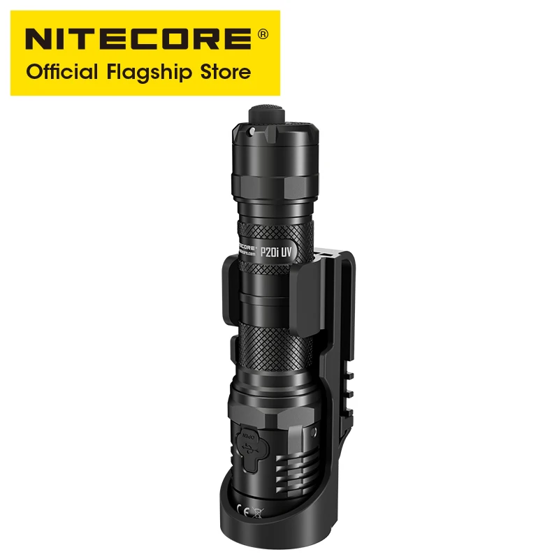 Самодельная неисправная вспышка NITECORE P20i UV 1800 люмен перезаряжаемый двойной
