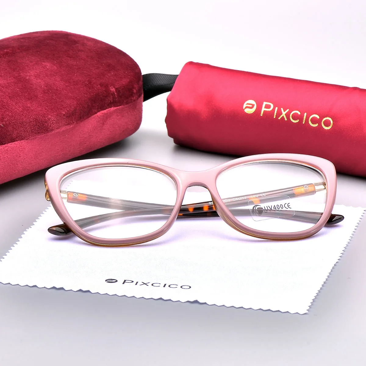 Pixcico B45737 кошачий глаз очки оправа женские роскошные брендовые оптические модные