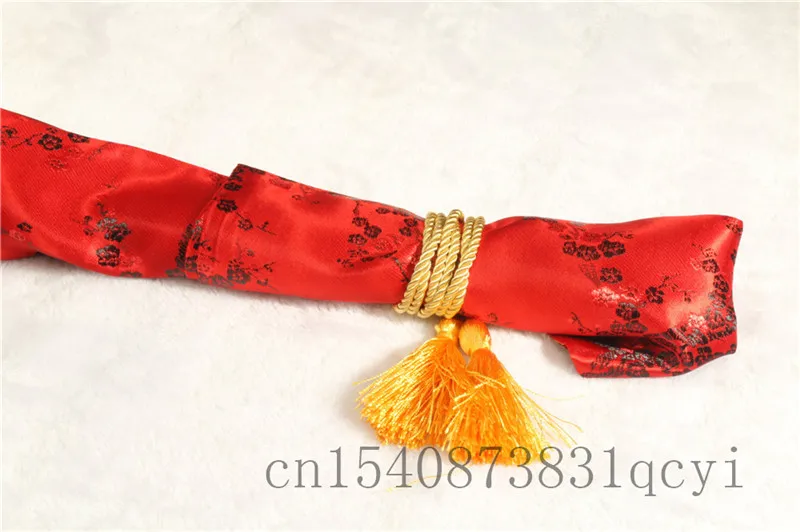 Шелковый мешок 134 см с красными цветами для защиты японского - Цена: 1131.2