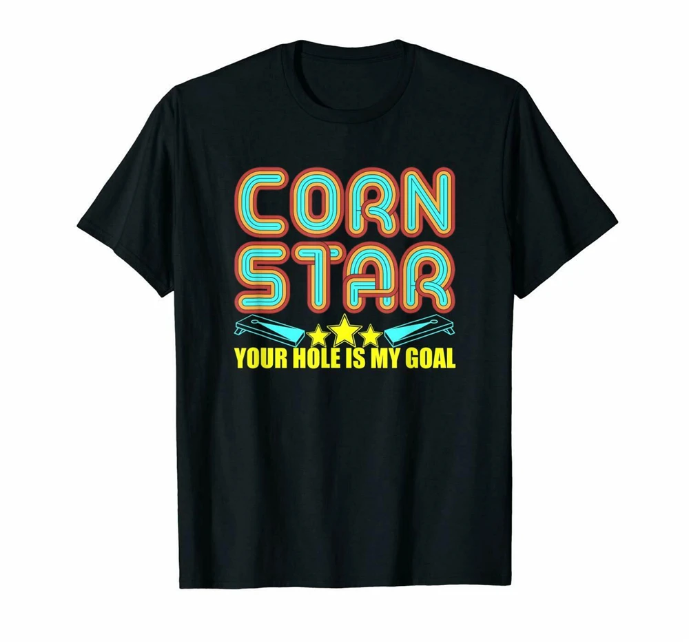 Corn Star ваше отверстие моя цель Cornhole Beer Pong Fwb Забавный комплект из черной кофты с