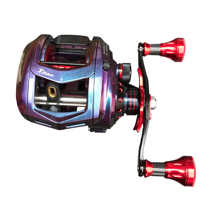 

Offshore Fishing baitcasting Reel Max Drag 17kg 7.1:1 Metal Slow Pitch Jigging Reel Trolling Wheel Saltwater Fishing Tackle