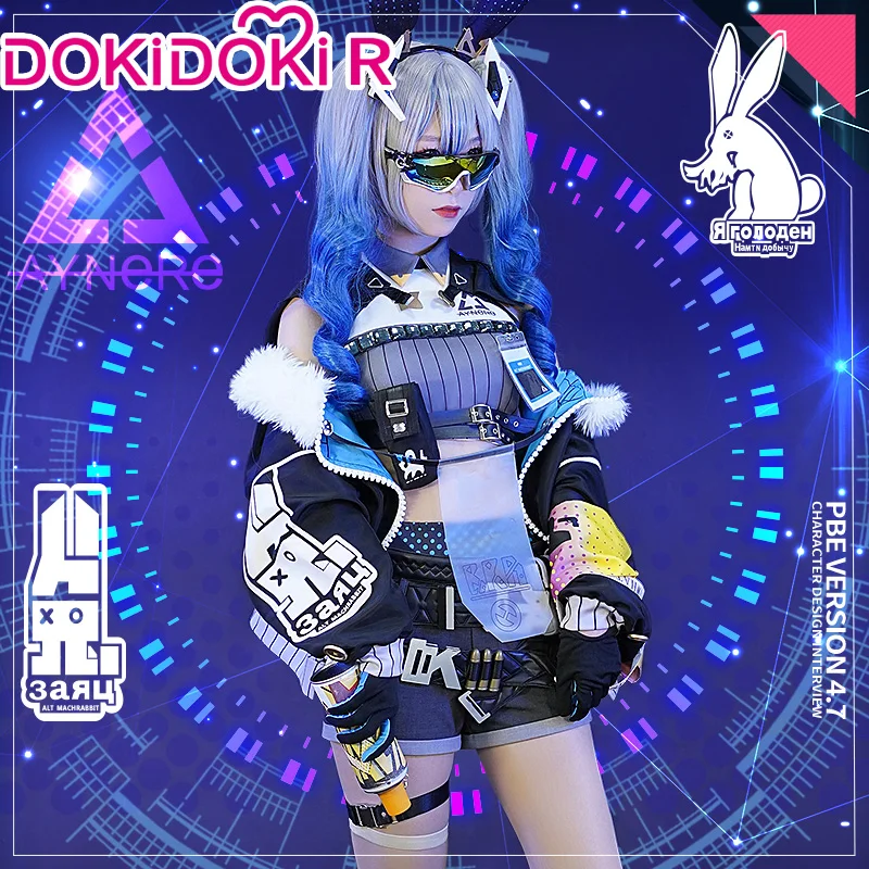 DokiDoki Honkai Impact 3rd Косплей хаксор зайчик женский брони удар 3 косплей парик/очки