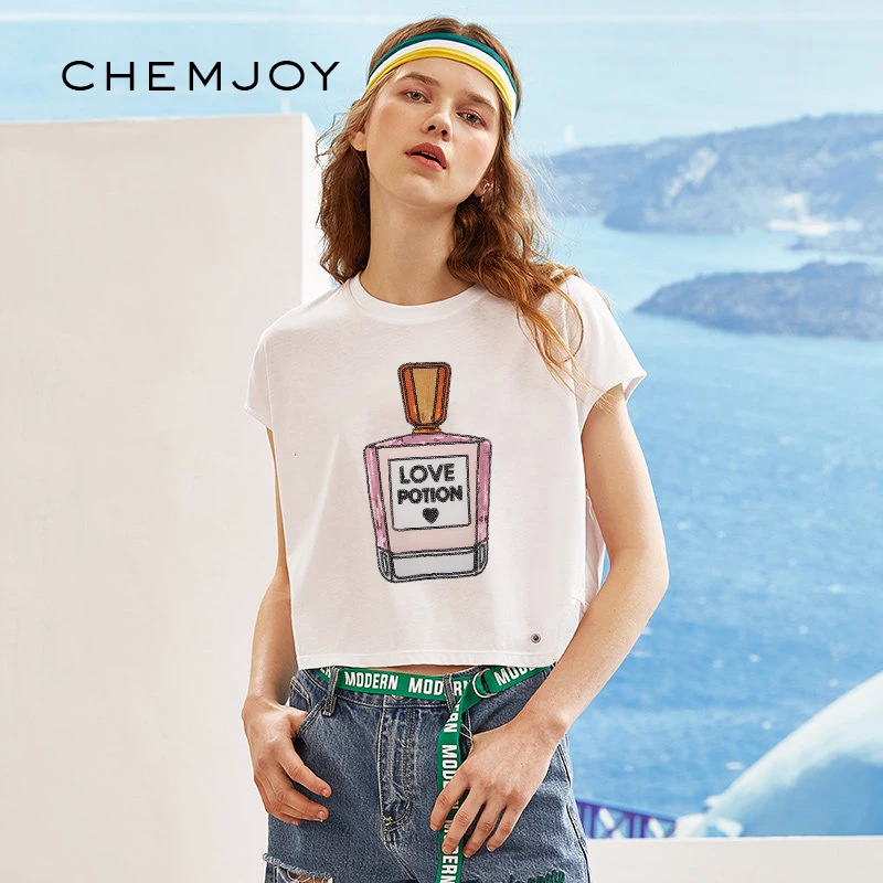 Большие блестящие нашивки для одежды розовые в виде флакона духов пришиваемые