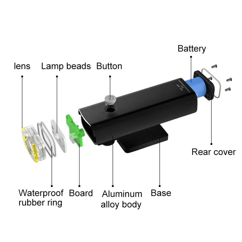 Корабль из России высококачественный велосипедный фонарь лампа для шоссейного